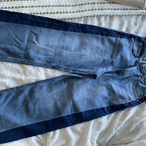 Two-Tone Blue Jeans
